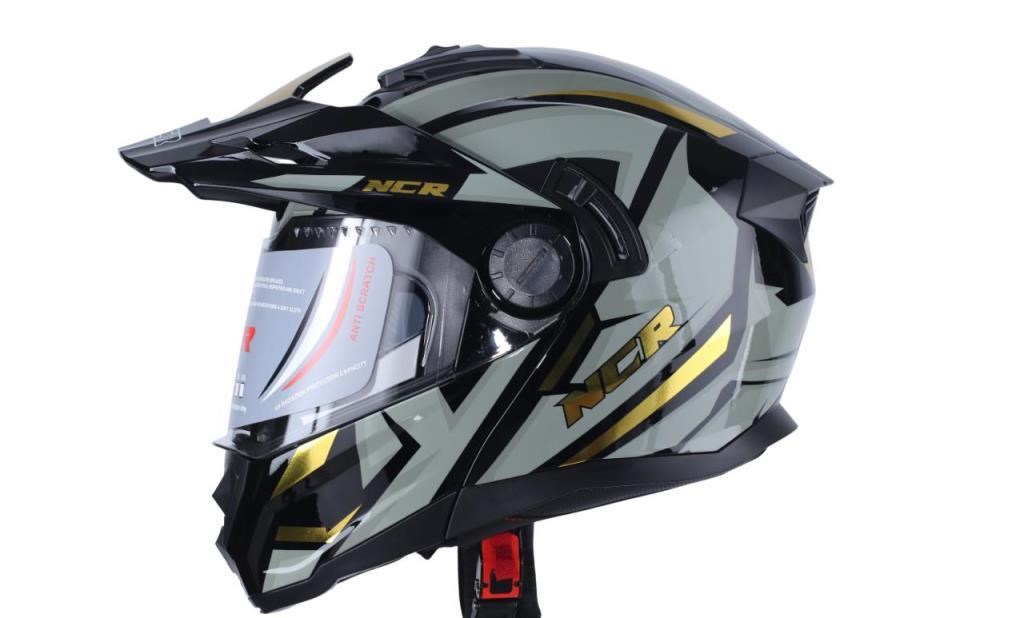 KASK ÇENE AÇILIR NCR VİZÖRLÜ 165 - 9 Farklı Renk