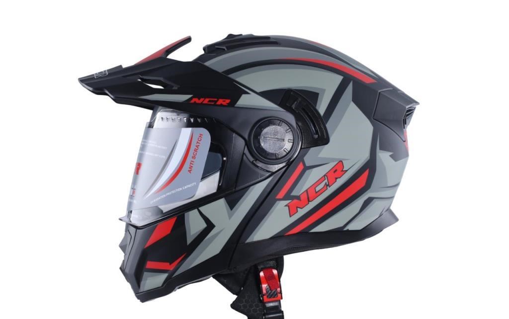 KASK ÇENE AÇILIR NCR VİZÖRLÜ 165 - 9 Farklı Renk