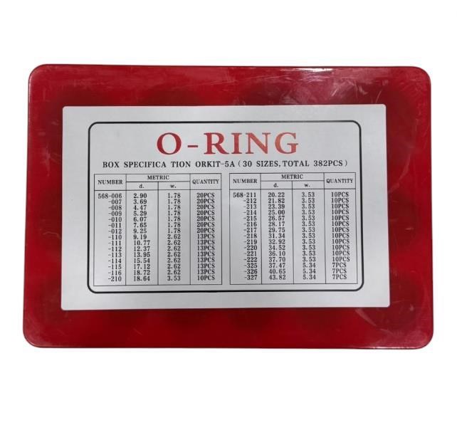 O RİNG SET - 382 Parça - Motor Muhtelif Kullanım