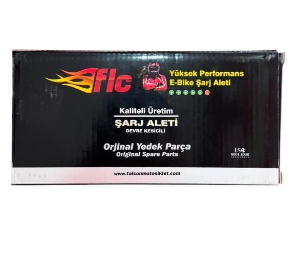 Şarj Cihazı 48V 20 - 24AH Devre Kesicili - Led Işıklı - 4 akülü Model - FALCON