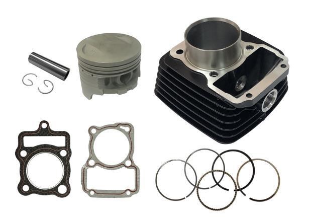 SİLİNDİR CG 150 cc Siyah 13 P - 62 mm - Boy:69