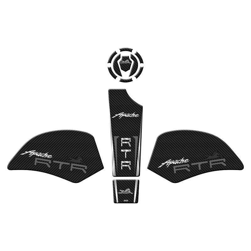 TANK PAD SET TVS APACHE RTR 200 2022 - 2025