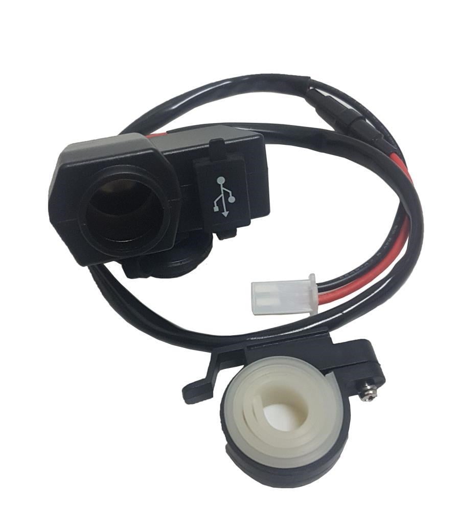 USB ŞARJ CİHAZI VE ÇAKMAKLIK 