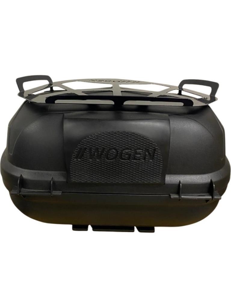 WOGEN 50 L ARKA ÇANTA Metal Bagaj - Siyah