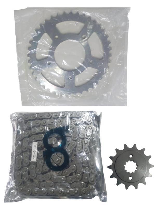 Zincir ve Dişli Seti CF Moto NK250 / SR250 14T-40T-106B 520HO - Z0273