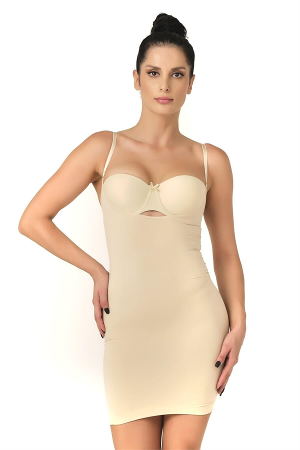 Arias Closet Ten MI Emay 5060 Göğsü Açık Elbise Korse