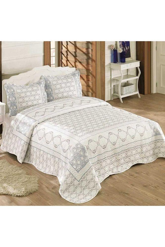 Çift Kişilik  Yatak Örtüsü renkli Renk 250 x 260 Beden