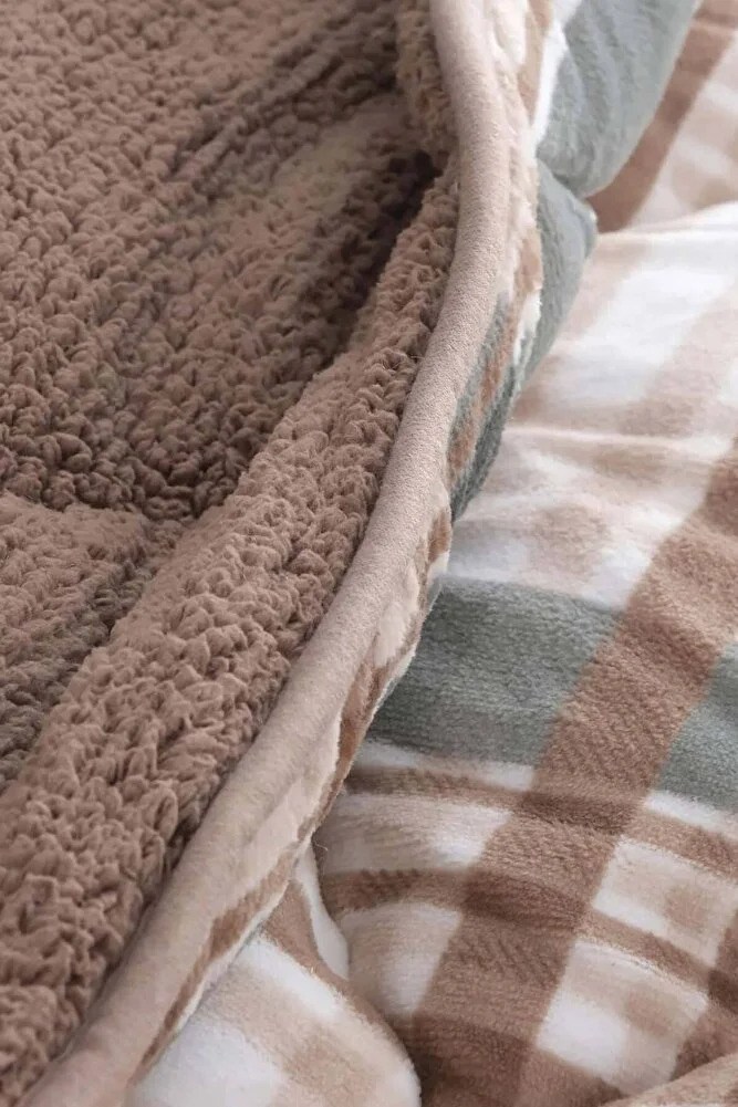 Comforter Çift Kişilik Yorgan Set Wera Yeşil