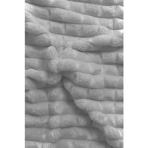 Merinos Modern Line 2 Parça Battaniye Seti - Gri  Ebatlar