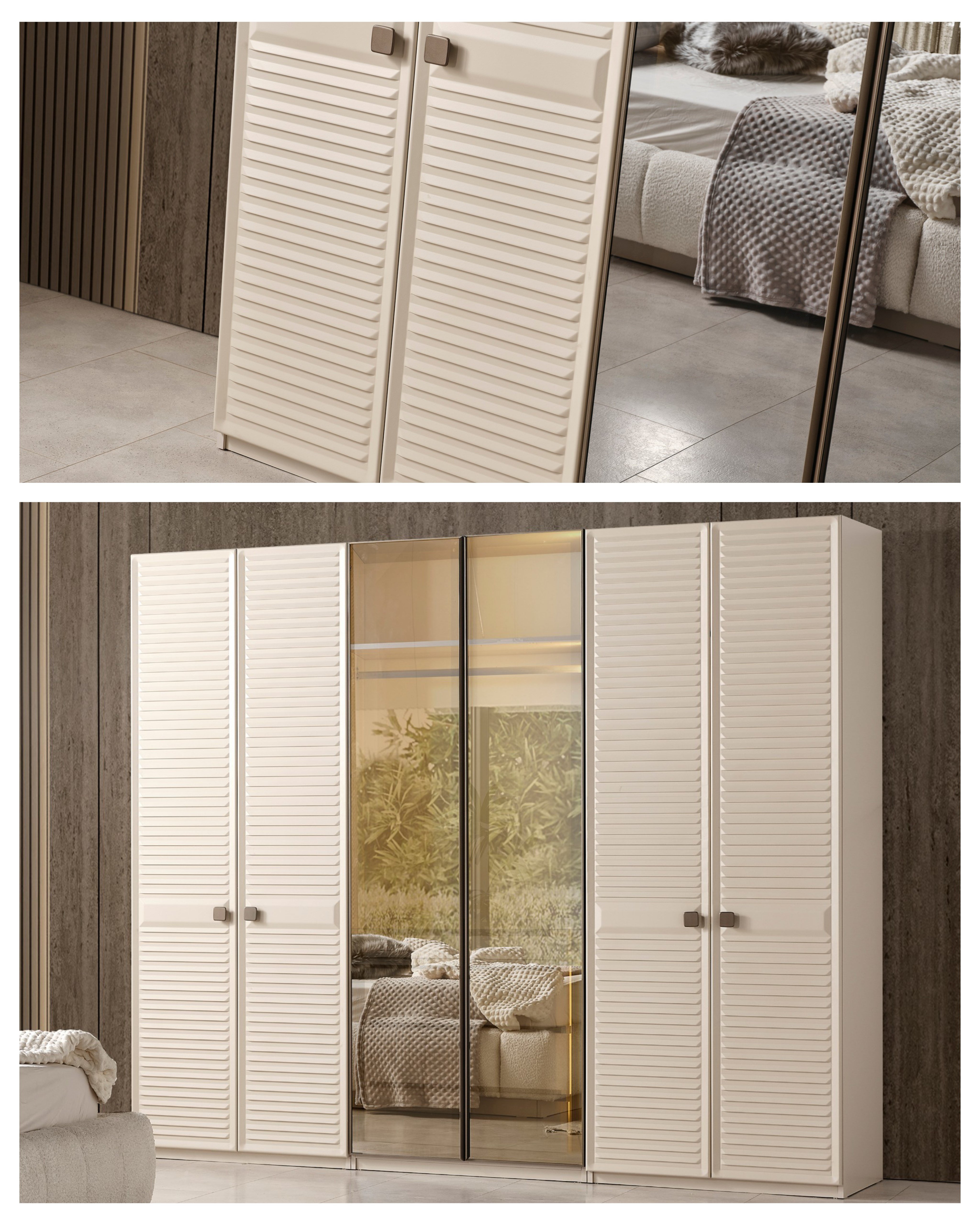 ESİLA 4 KAPILI DOLAP 
