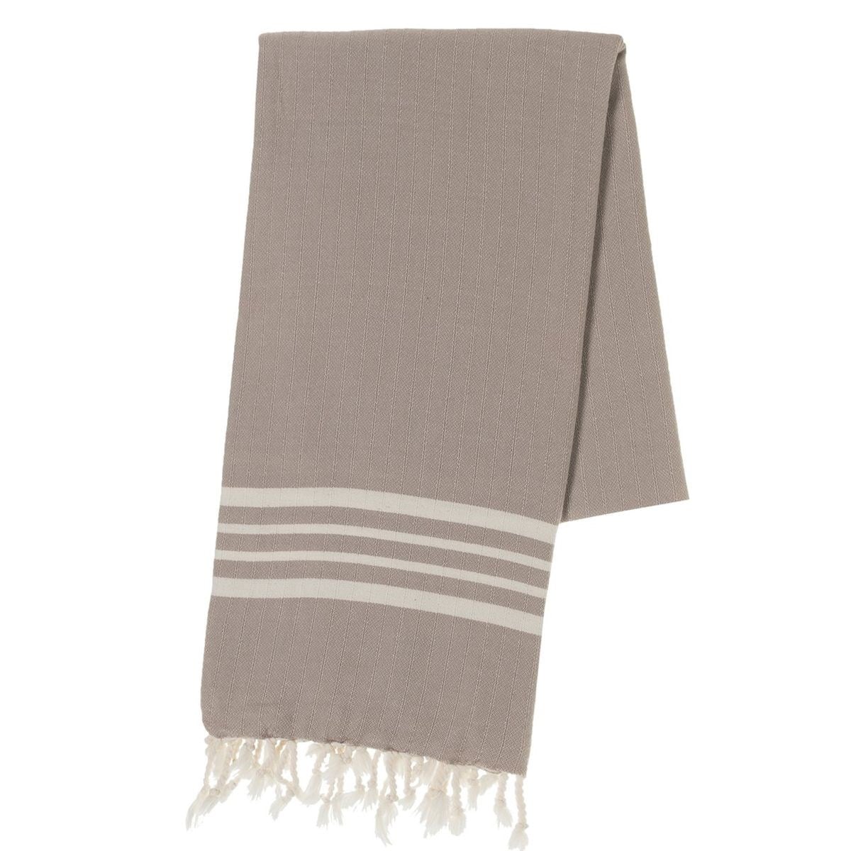 Bath & Beach Towel Krem Sultan Peshtemal Taupe