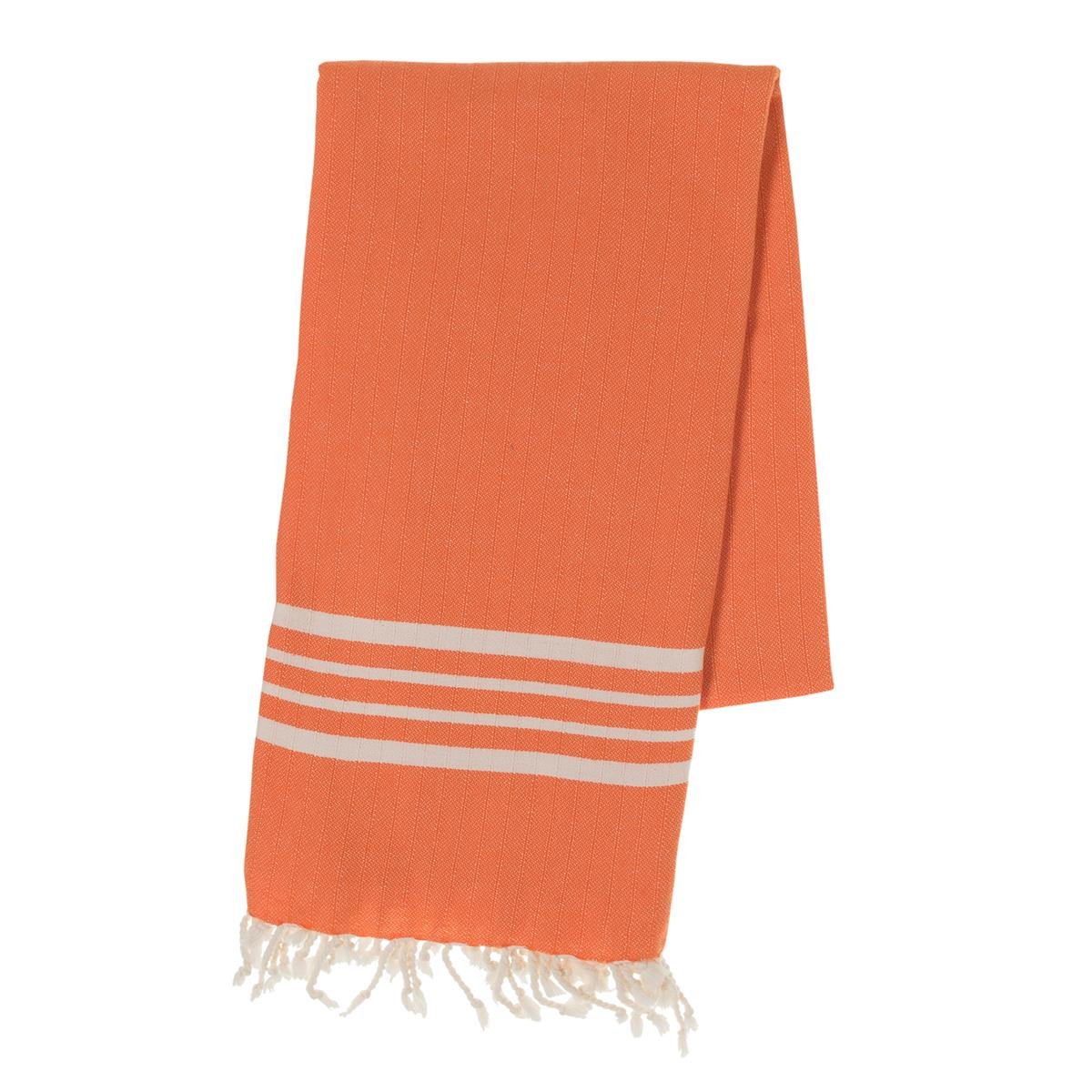 Bath & Beach Towel Krem Sultan Peshtemal Orange