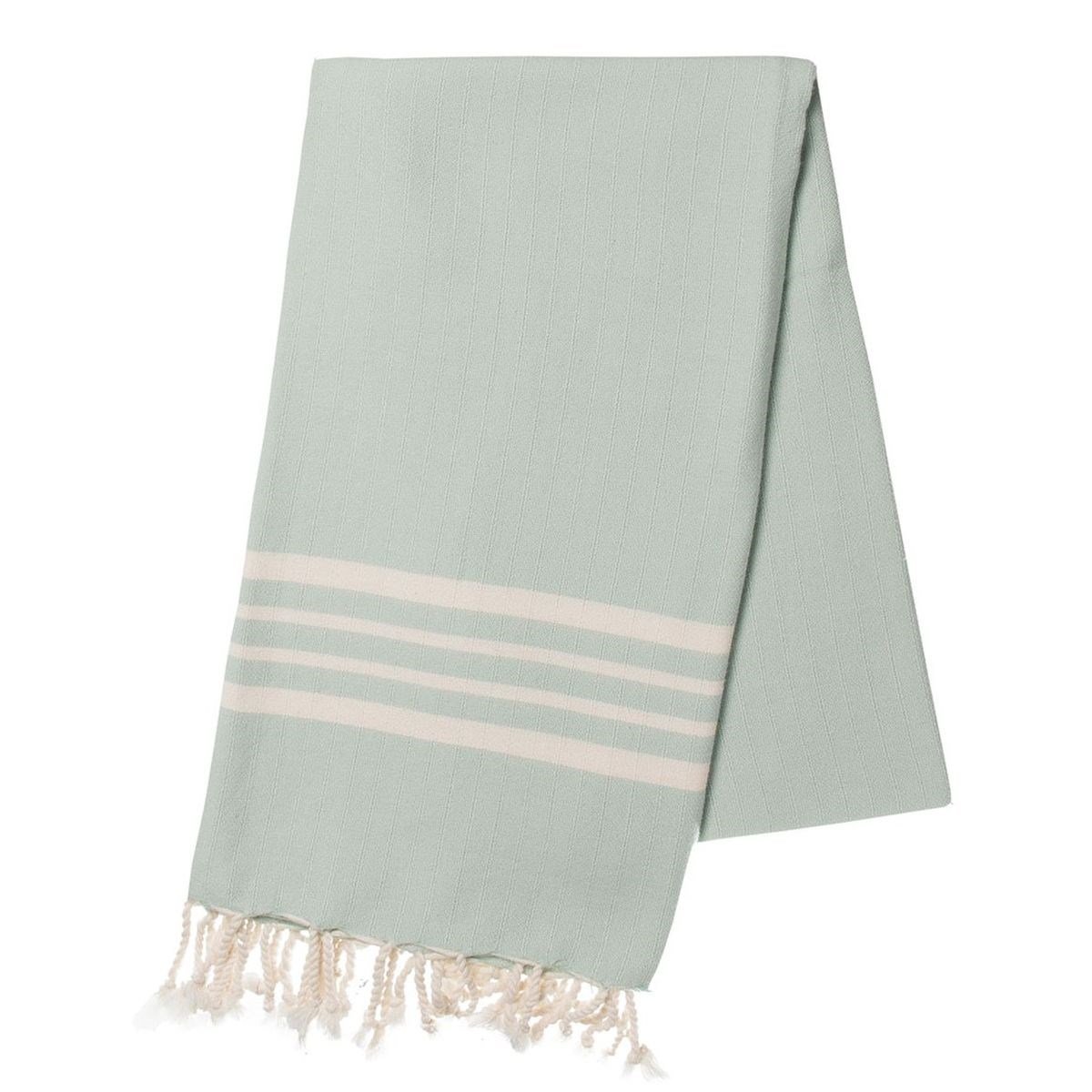 Bath & Beach Towel Krem Sultan Peshtemal Mint Green