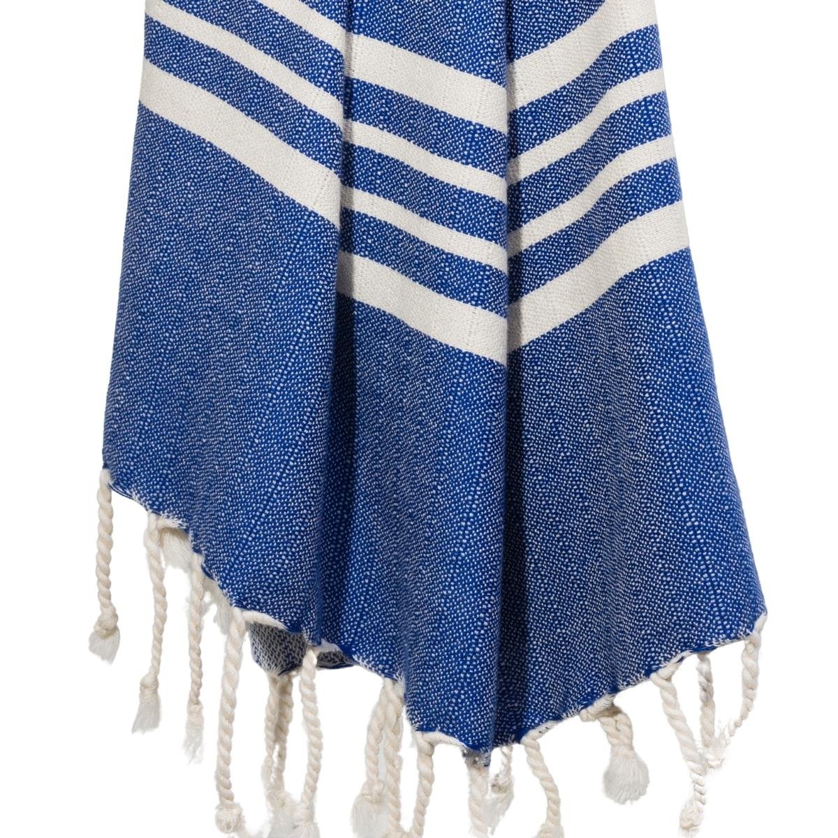 Bath & Beach Towel Krem Sultan Peshtemal Royal Blue