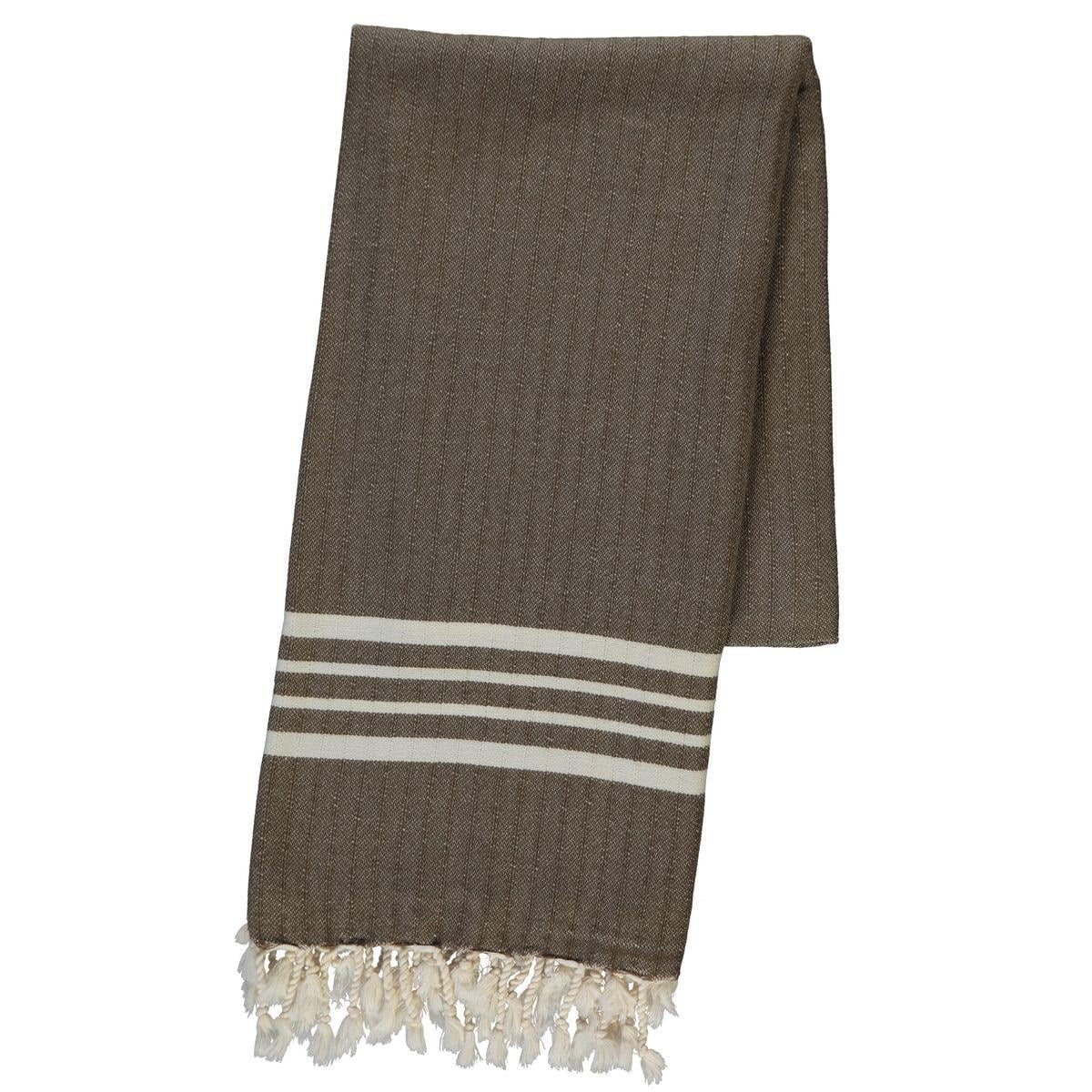Bath & Beach Towel Krem Sultan Peshtemal Khaki