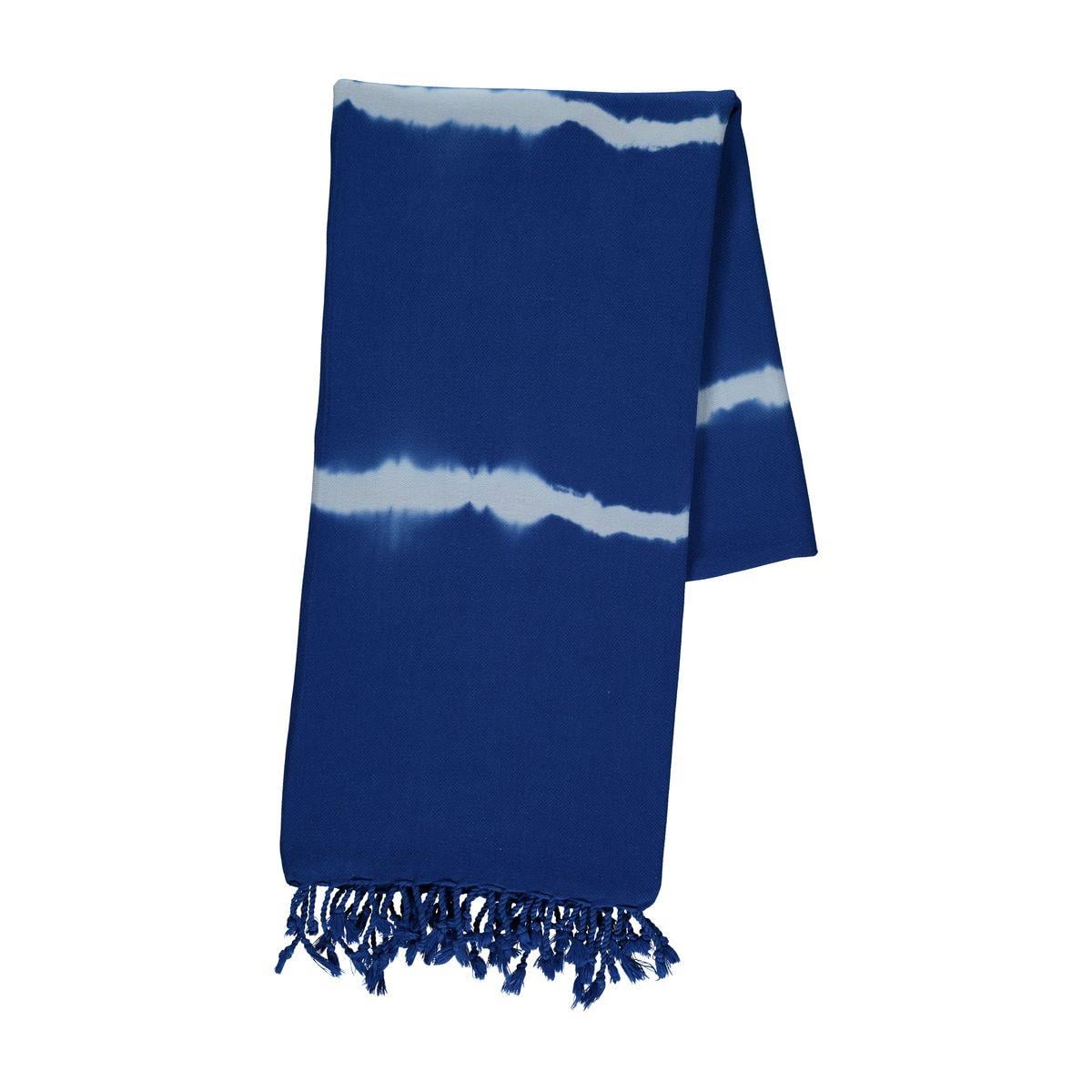 Tie Dye Peshtemal Royal Blue