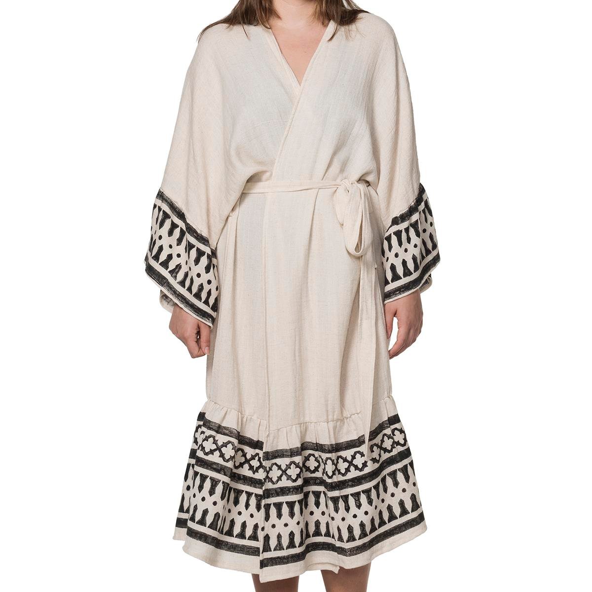 Belda Kaftan Ham - Siyah