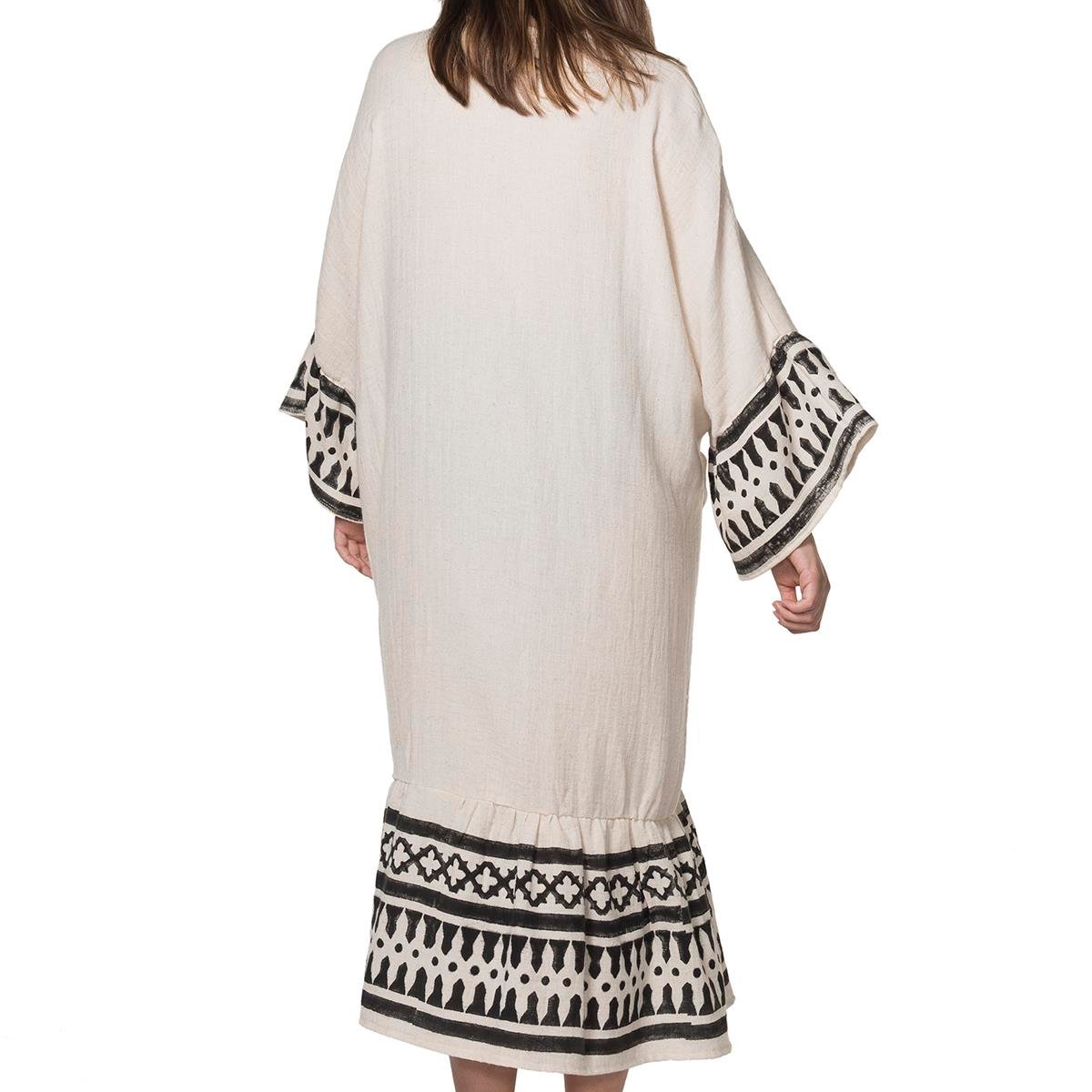Belda Kaftan Ham - Siyah