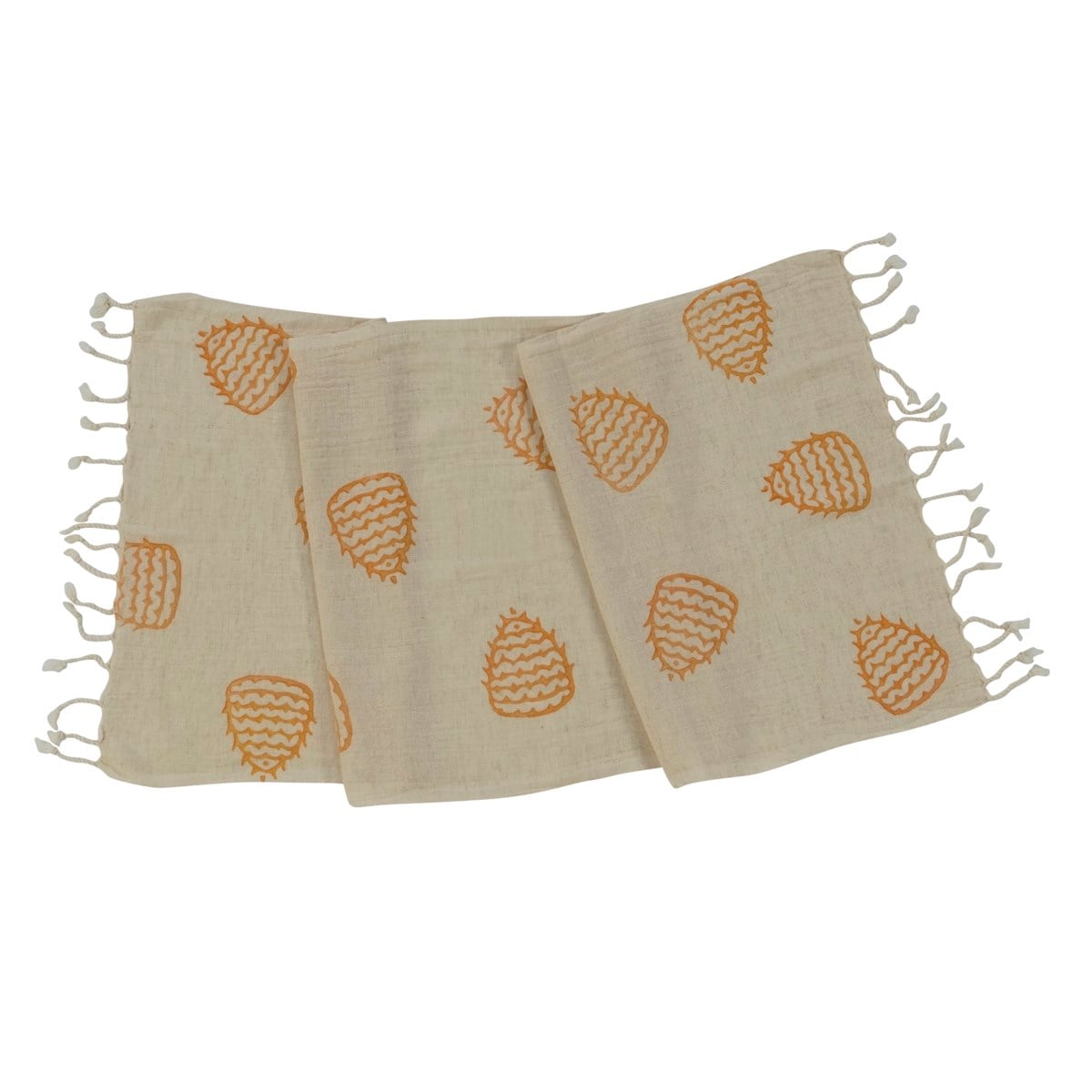 Bereket Peshkir Natural - Orange