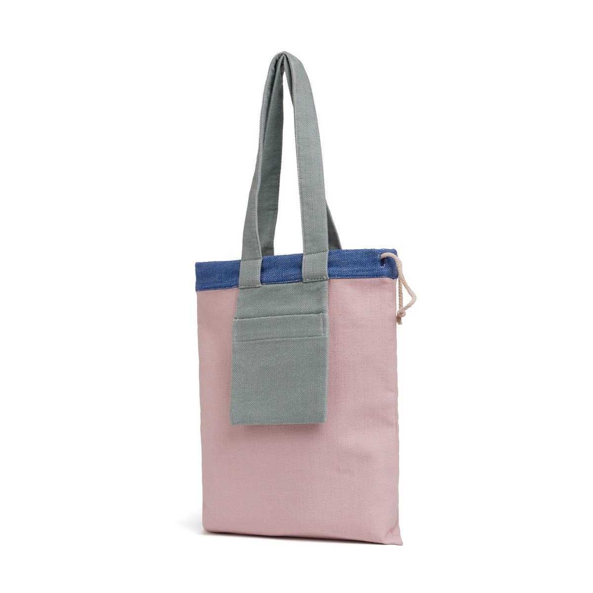 Bag Bag Royal Blue - Almond Green - Rose Pink