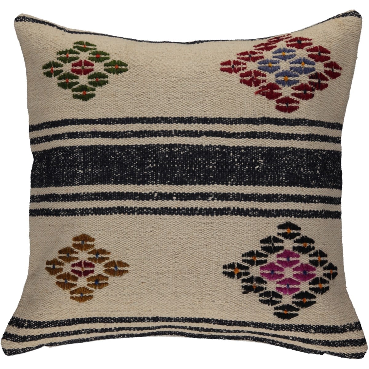 Cicim Kelim Cushion Cover Multi Color 12