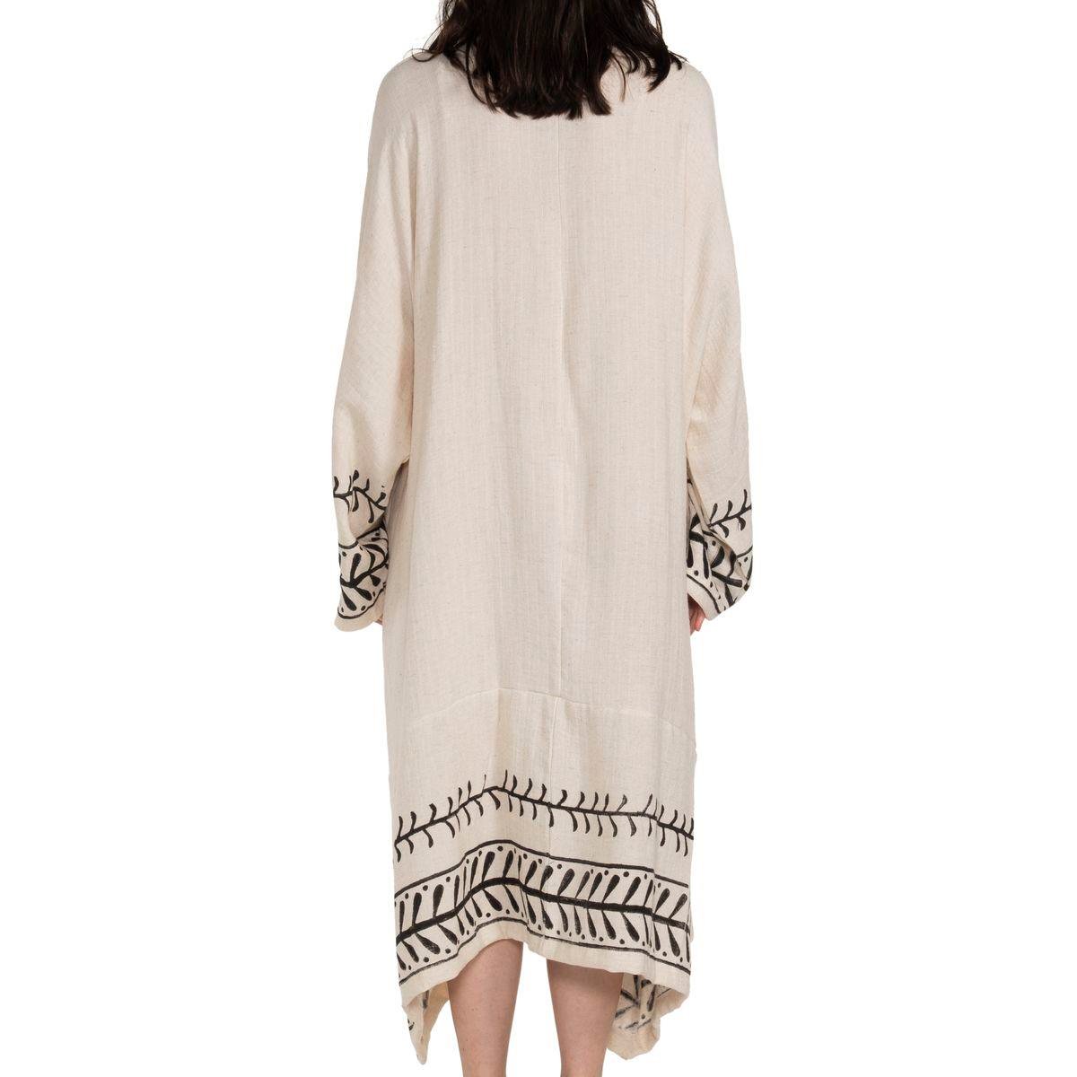 Gazel Kaftan Ham - Siyah
