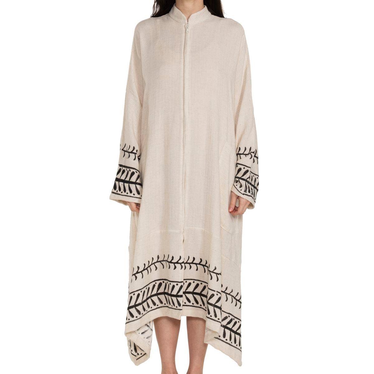 Gazel Kaftan Ham - Siyah