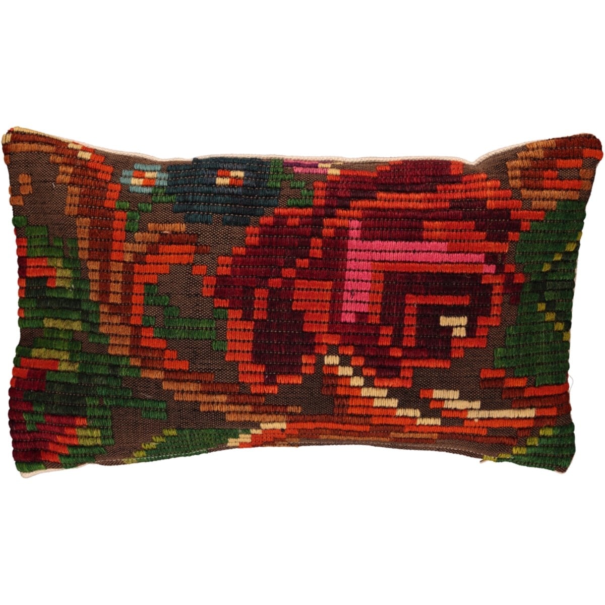 Rose Kelim Cushion Cover Multi Color 32