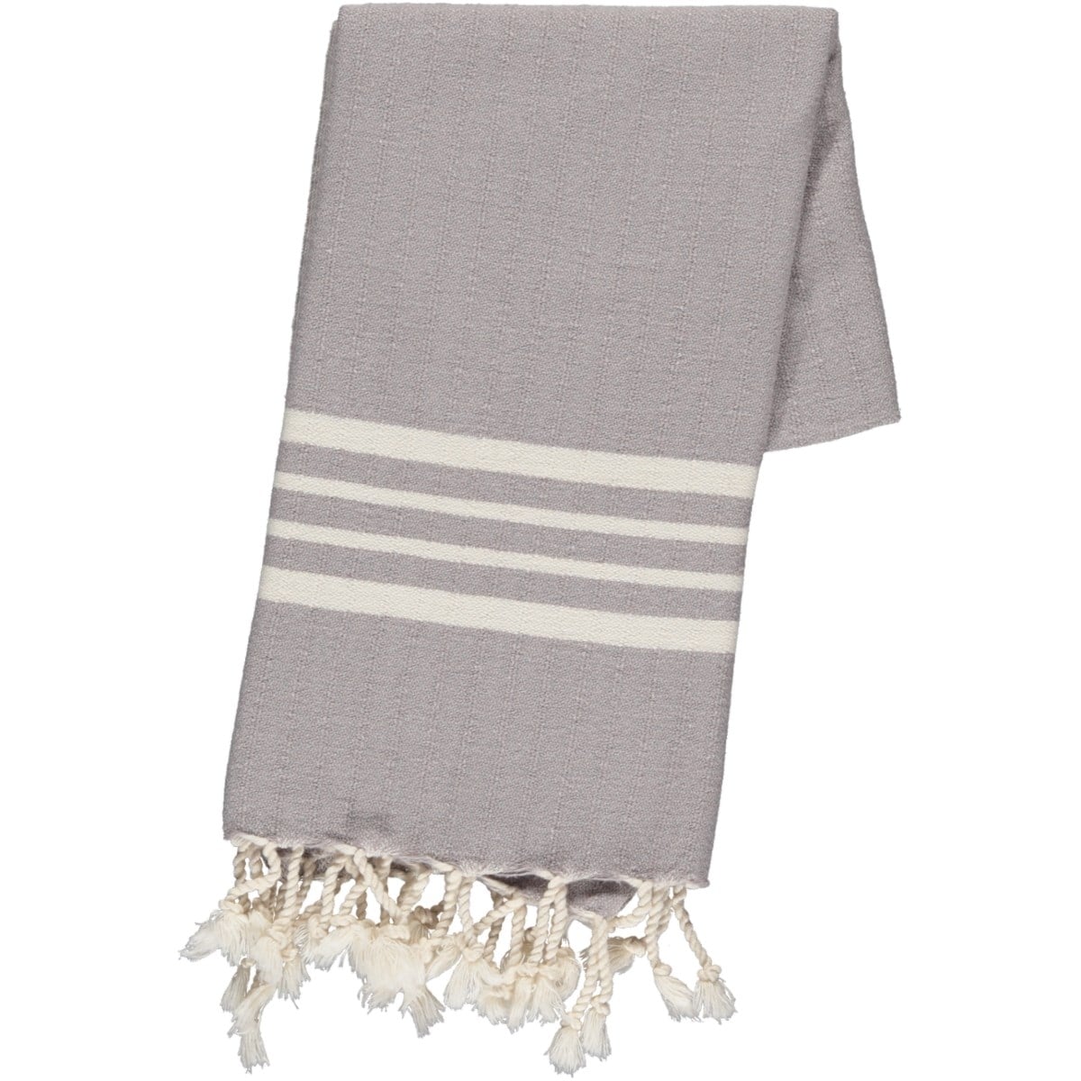 Hand Towel Krem Sultan Peshkir Light Grey