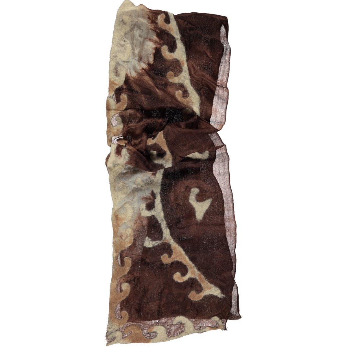 Silk Felted Foulard 45 Foulard Multi Color 06