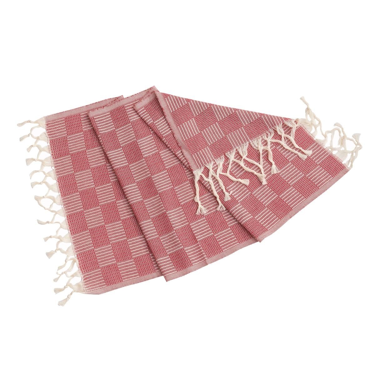 Square Peshkir Bordeaux