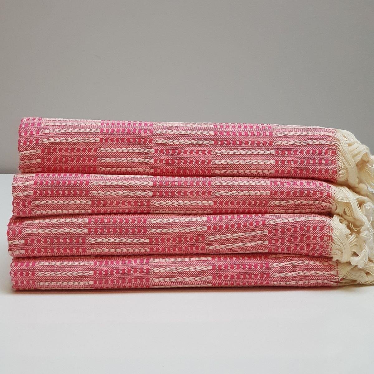 Square Peshkir Fuchsia