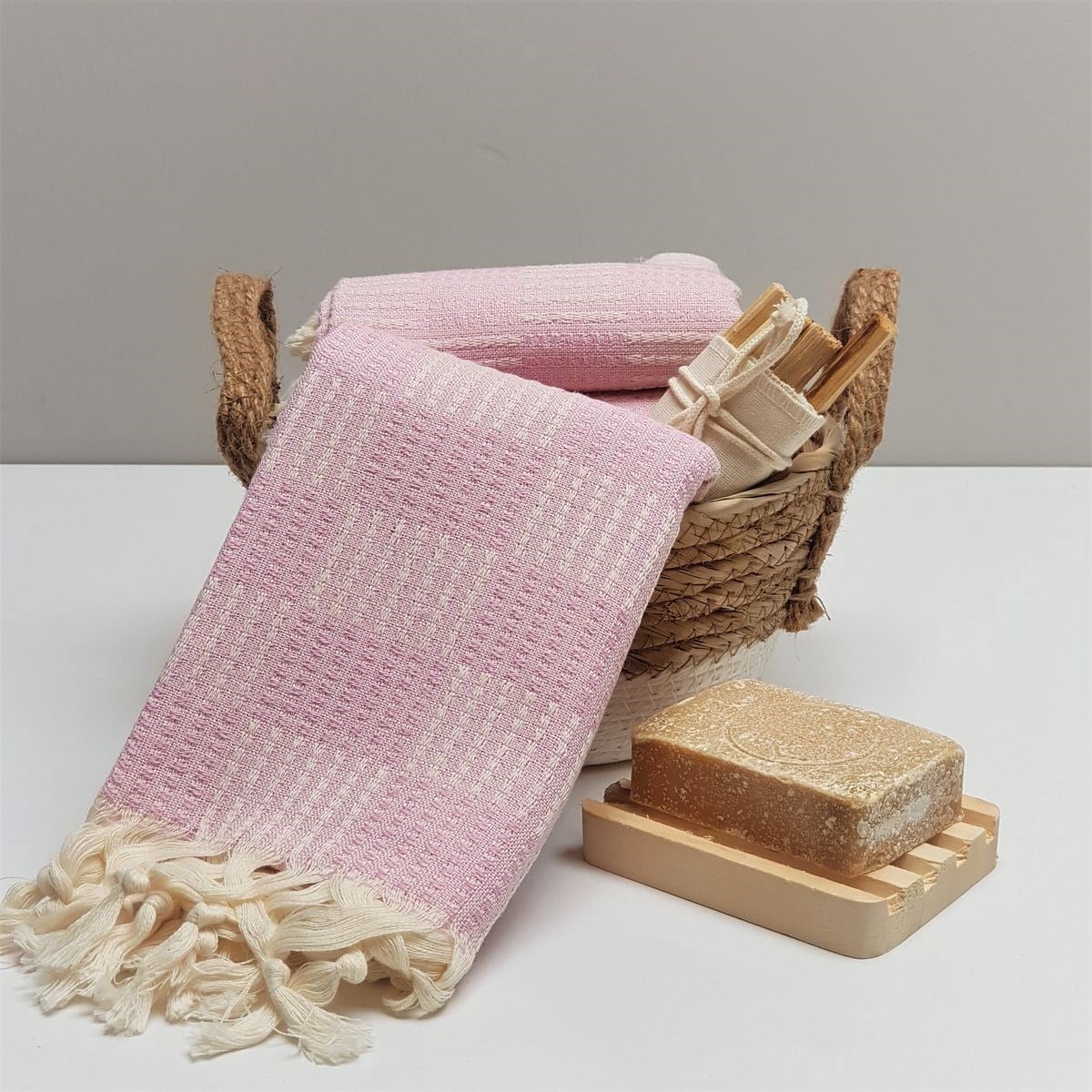 Square Peshkir Pink