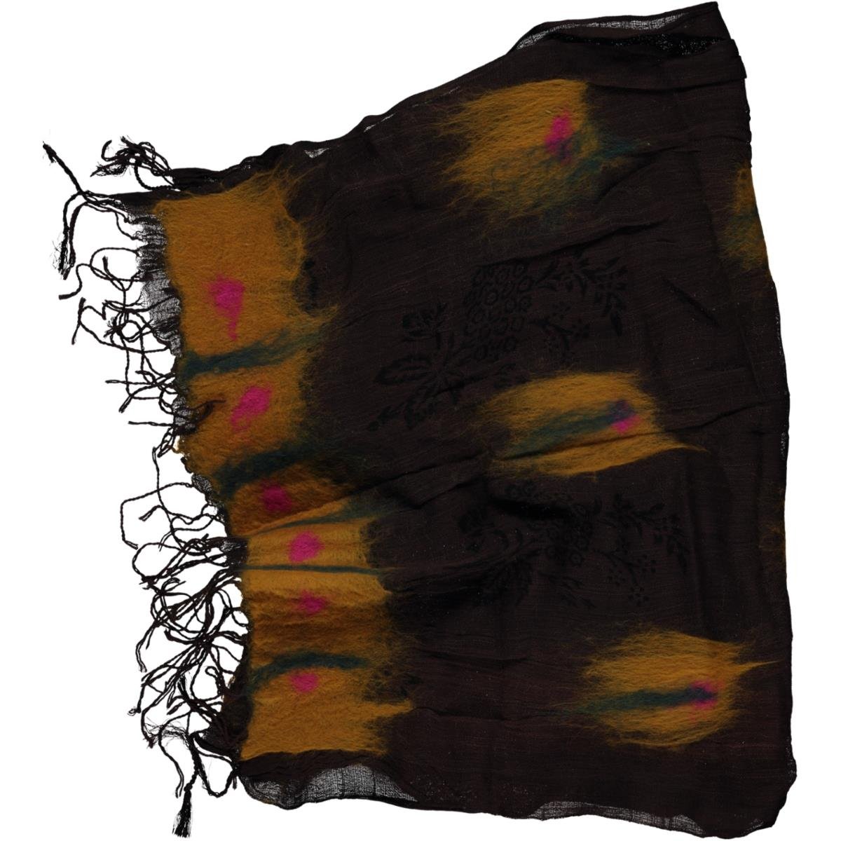 Felted Foulard Brown