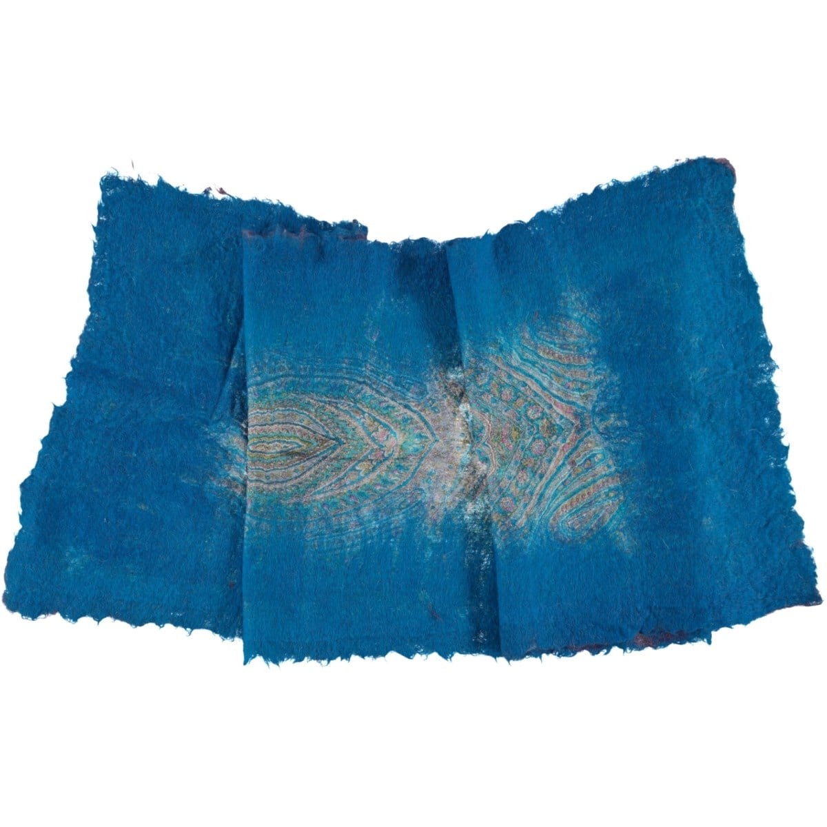 Felted Foulard Dark Blue