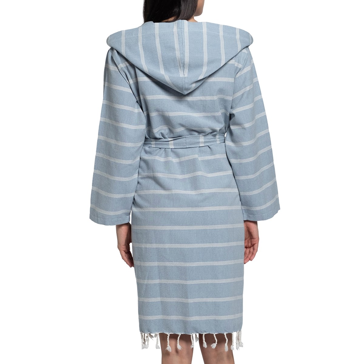 Kokosh Bathrobe with Hood Air Blue