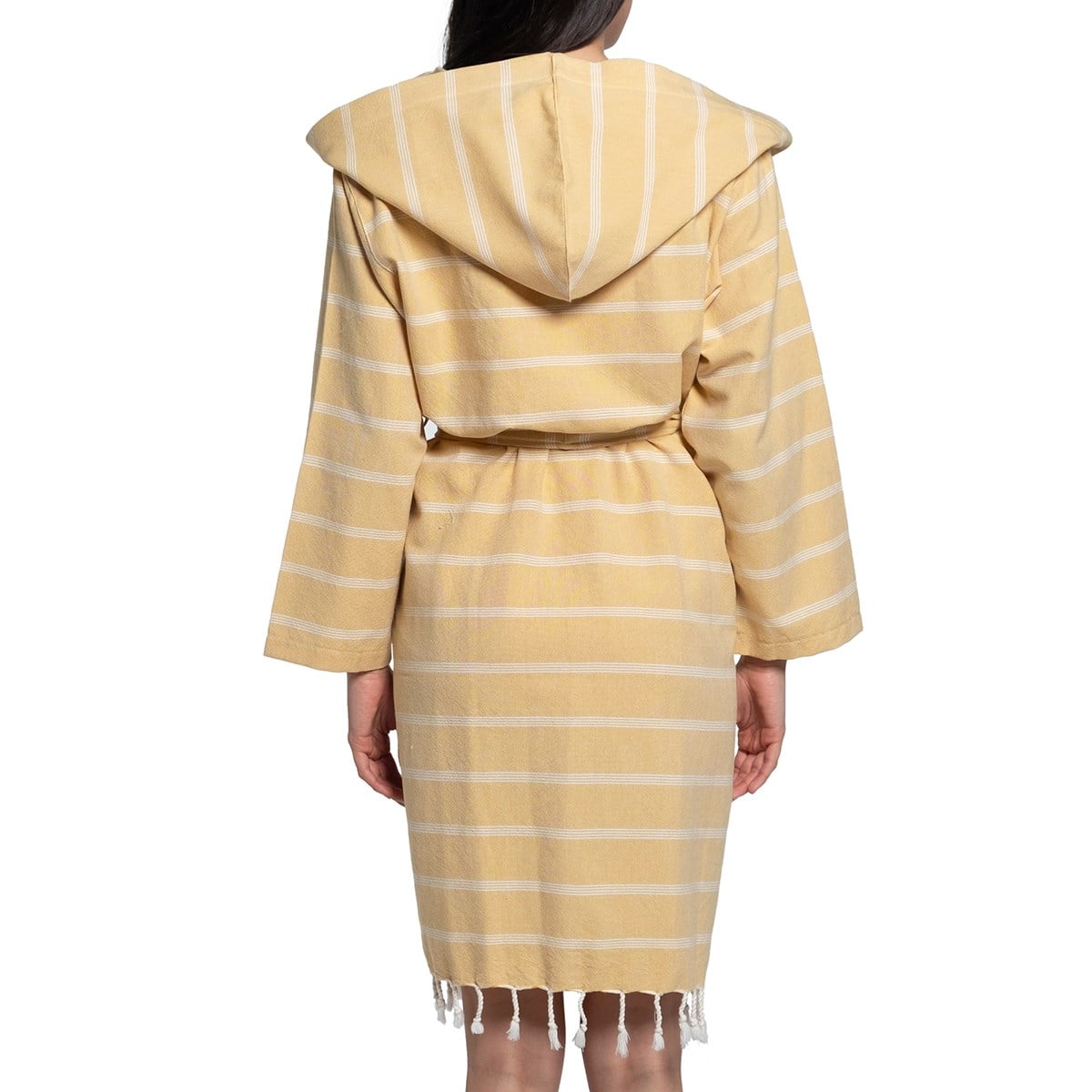 Kokosh Bathrobe with Hood Yellow