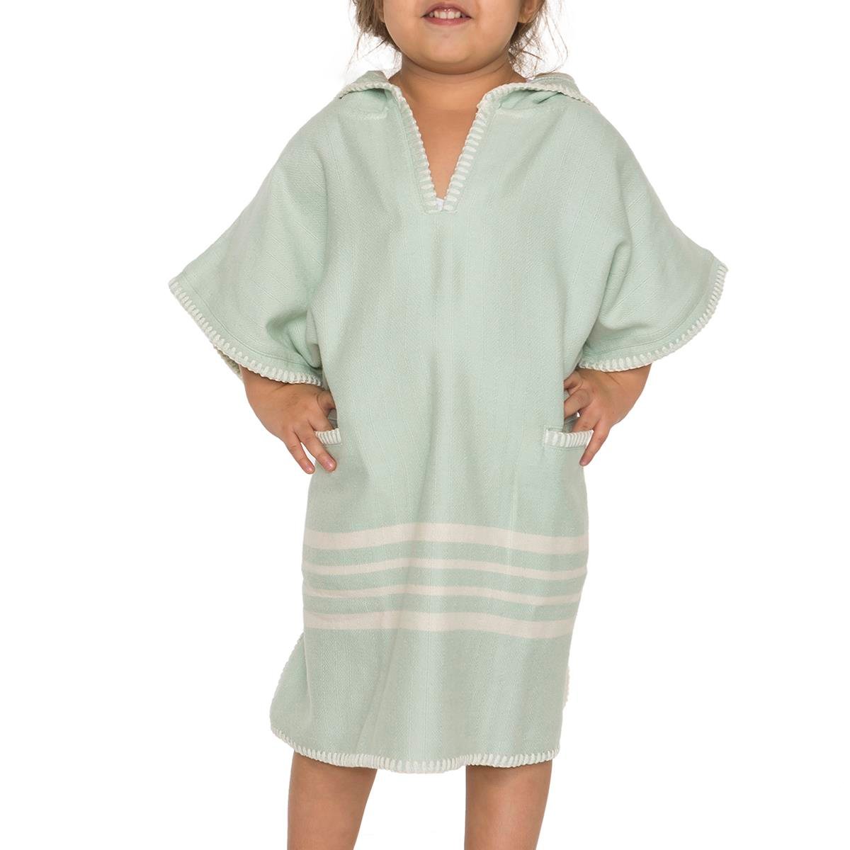 Krem Sultan Kids Poncho Mint Green
