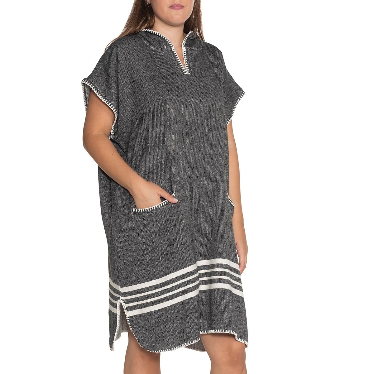 Krem Sultan Poncho Black