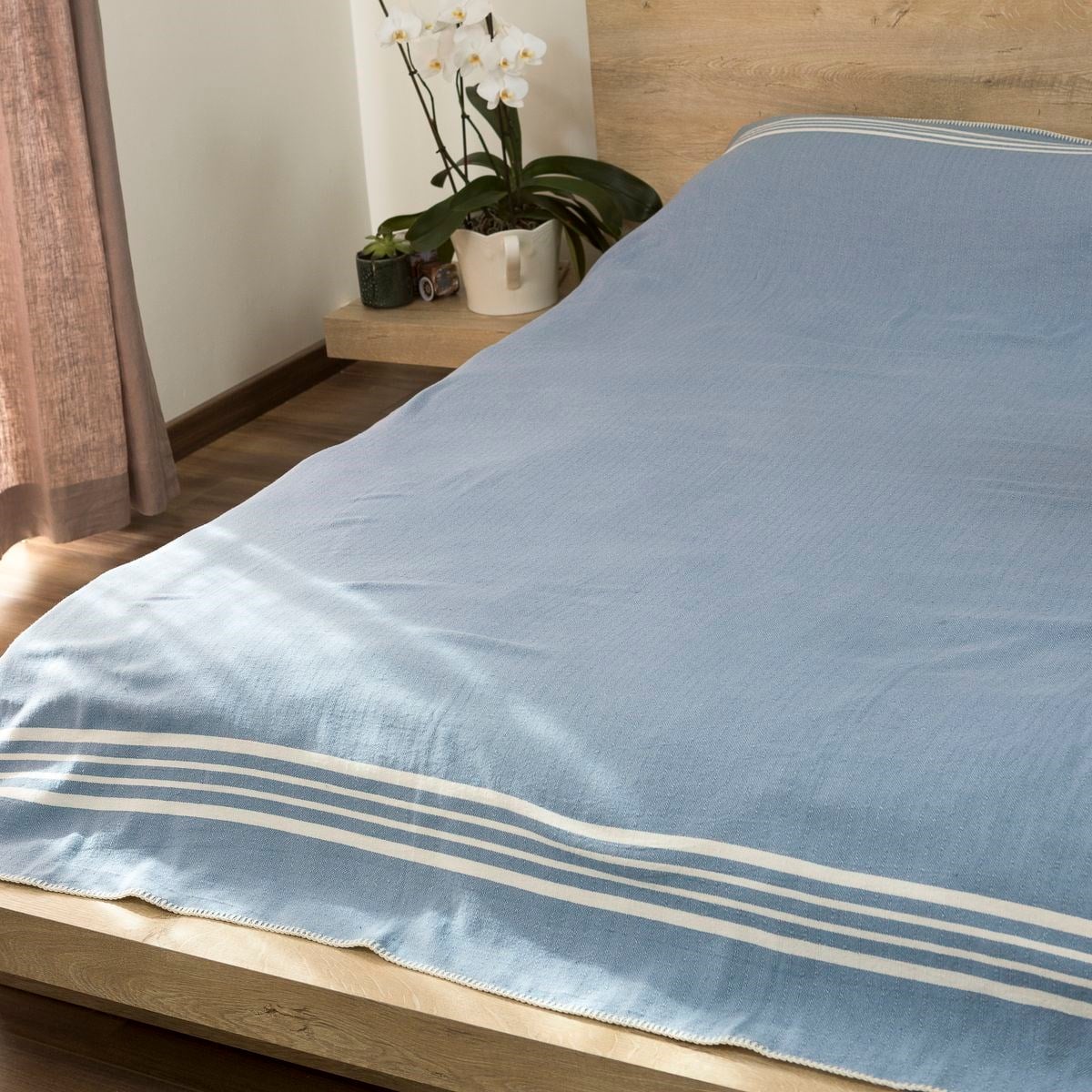 Krem Sultan Throw Air Blue
