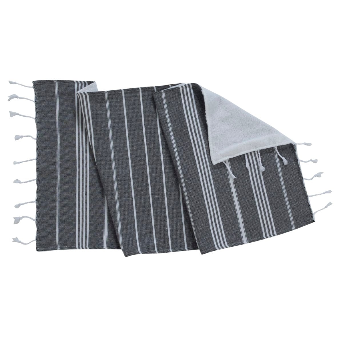 Leyla Peshtemal with Towel Black