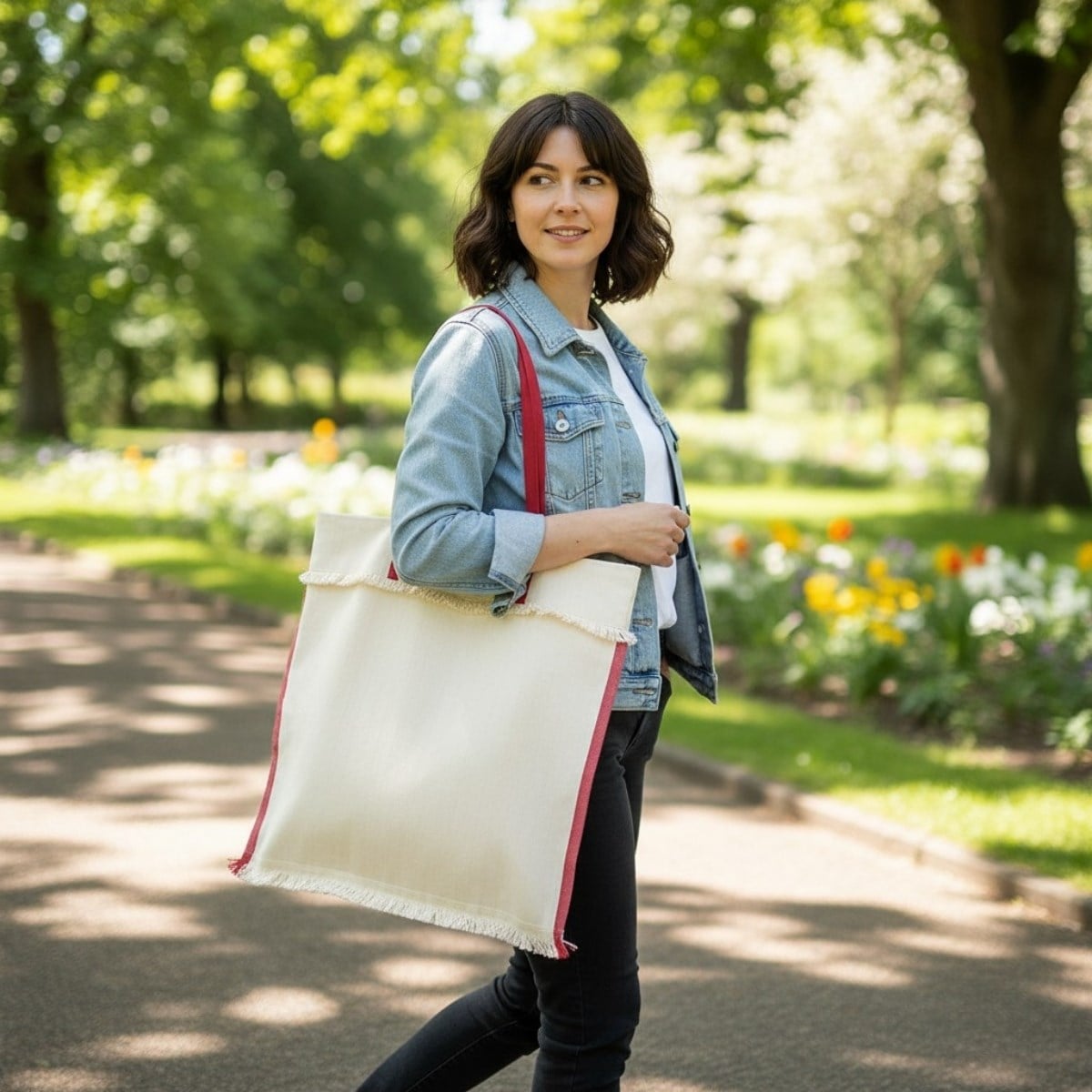 Mars Bag Natural - Red