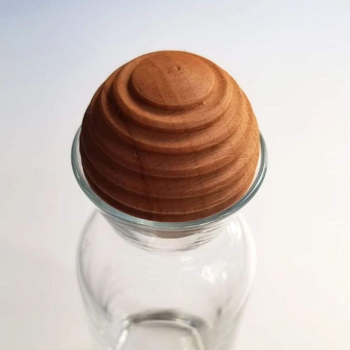 Solid Wood Latitude Sphere Karaf / Bottle / Jug Cover Home Accessories Natural
