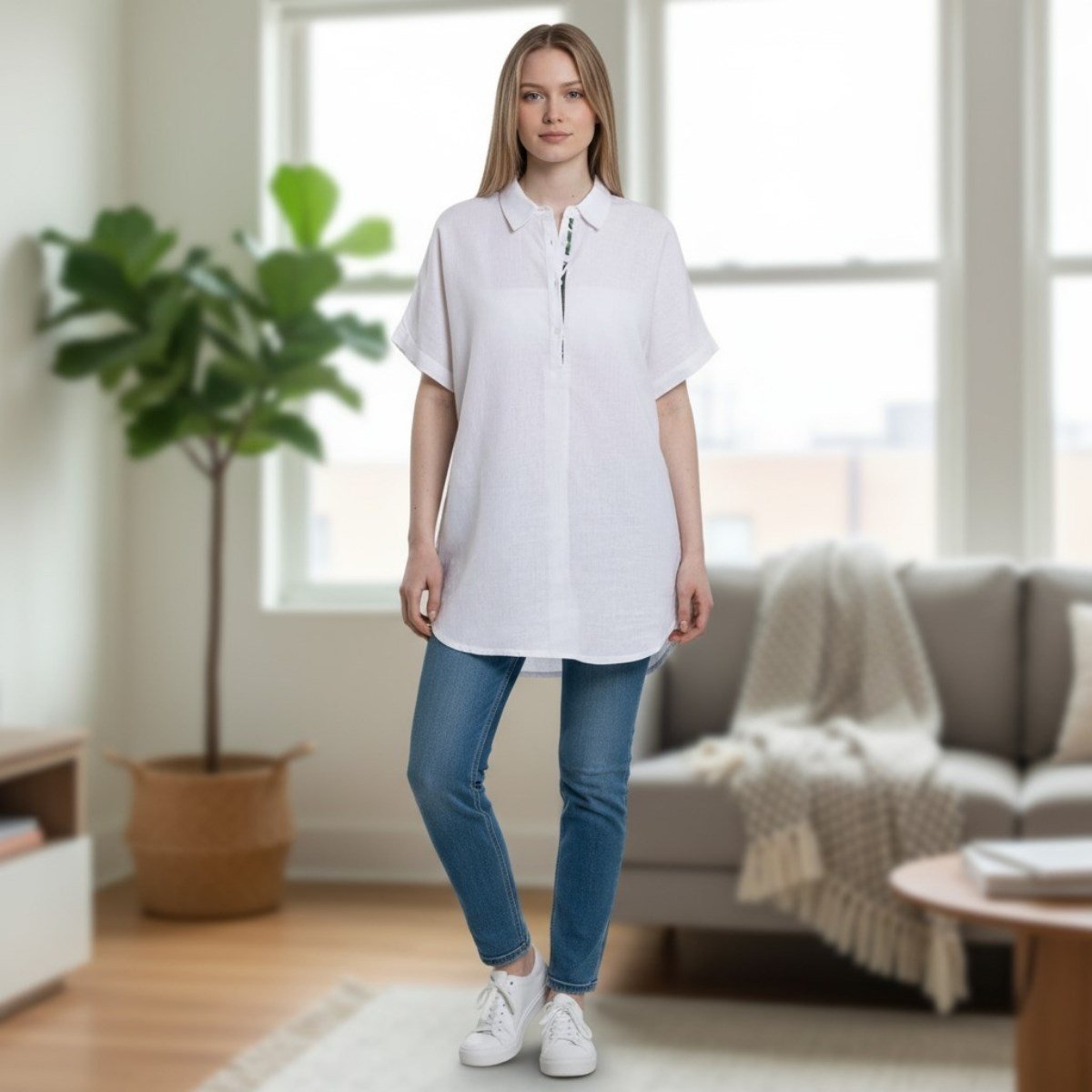 Mine Blouse White