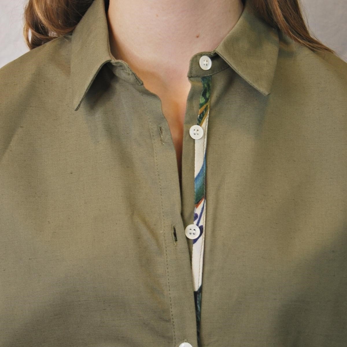 Mine Blouse Khaki