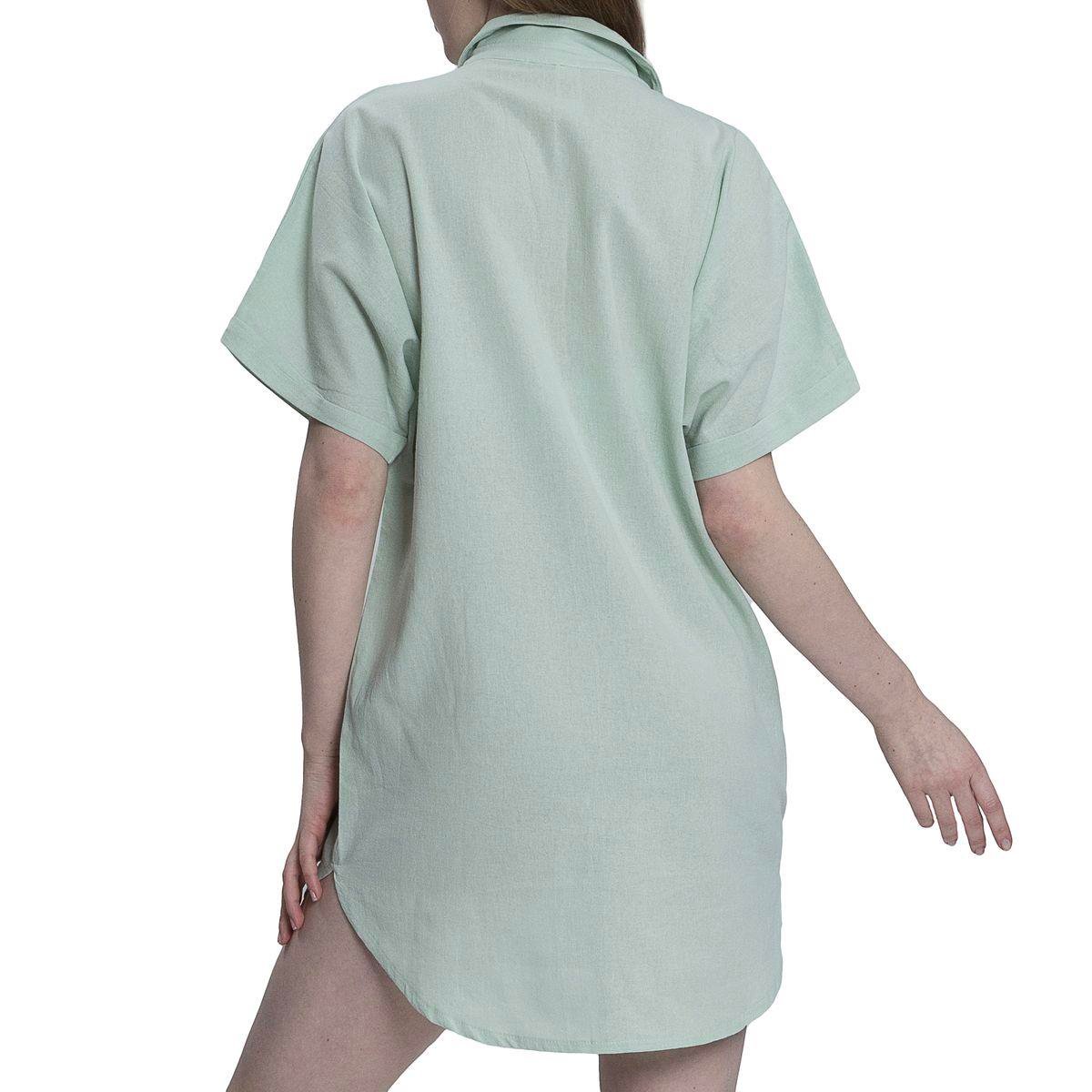 Mine Bluz Mint Yeşili