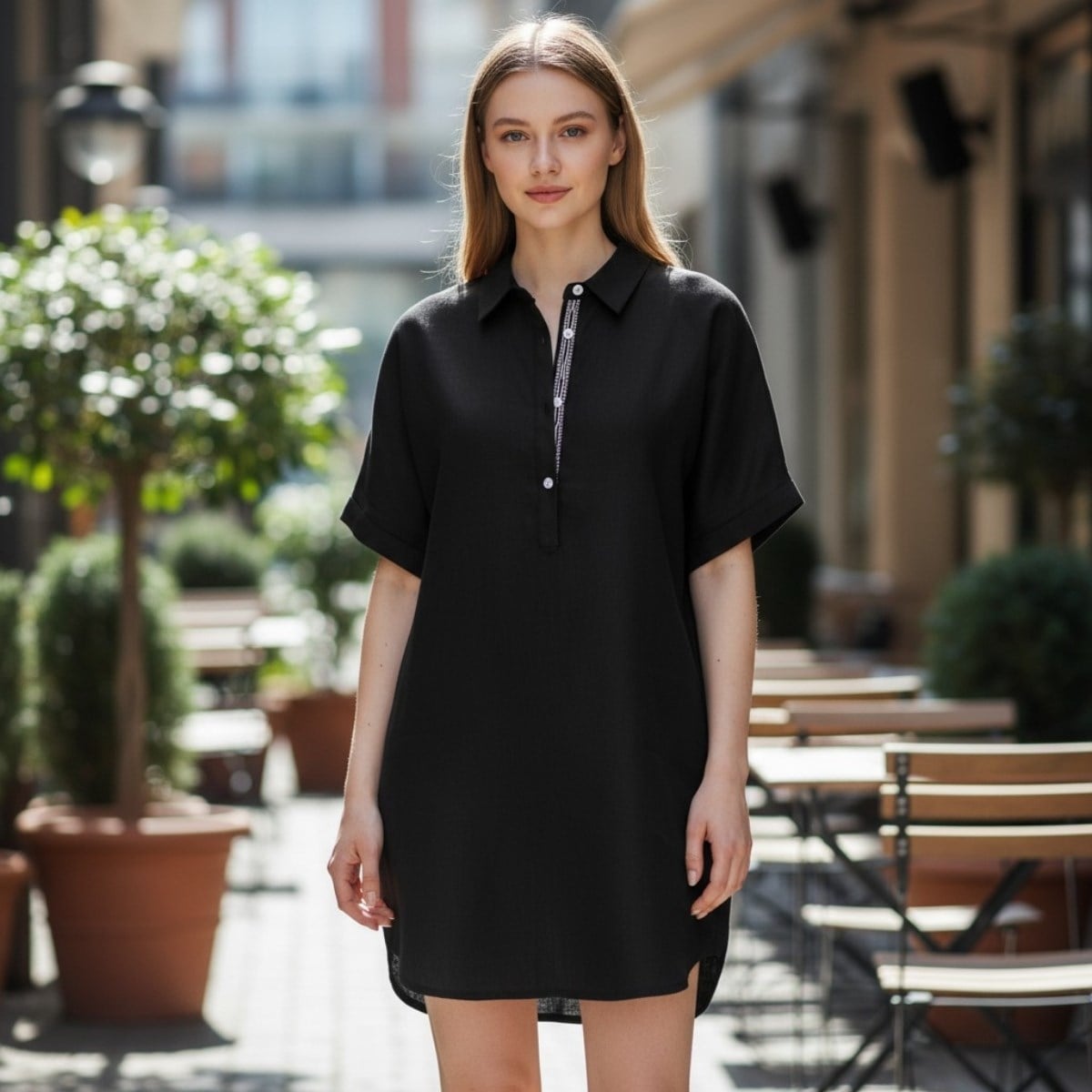 Mine Blouse Black