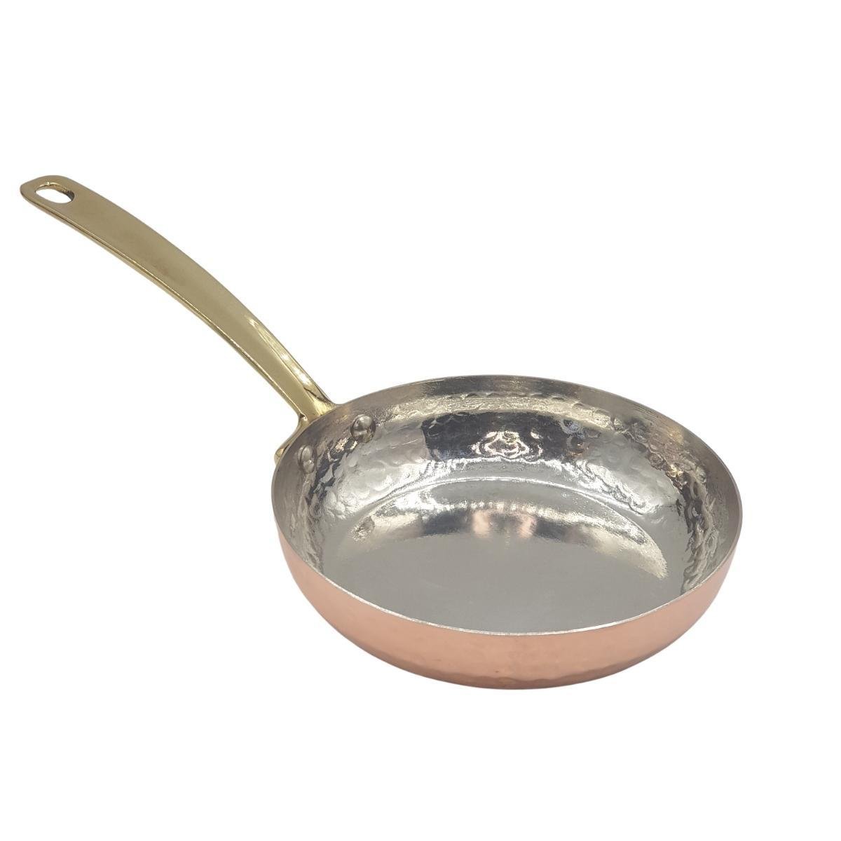 Handled Saute Pan Kitchen Equipments Copper