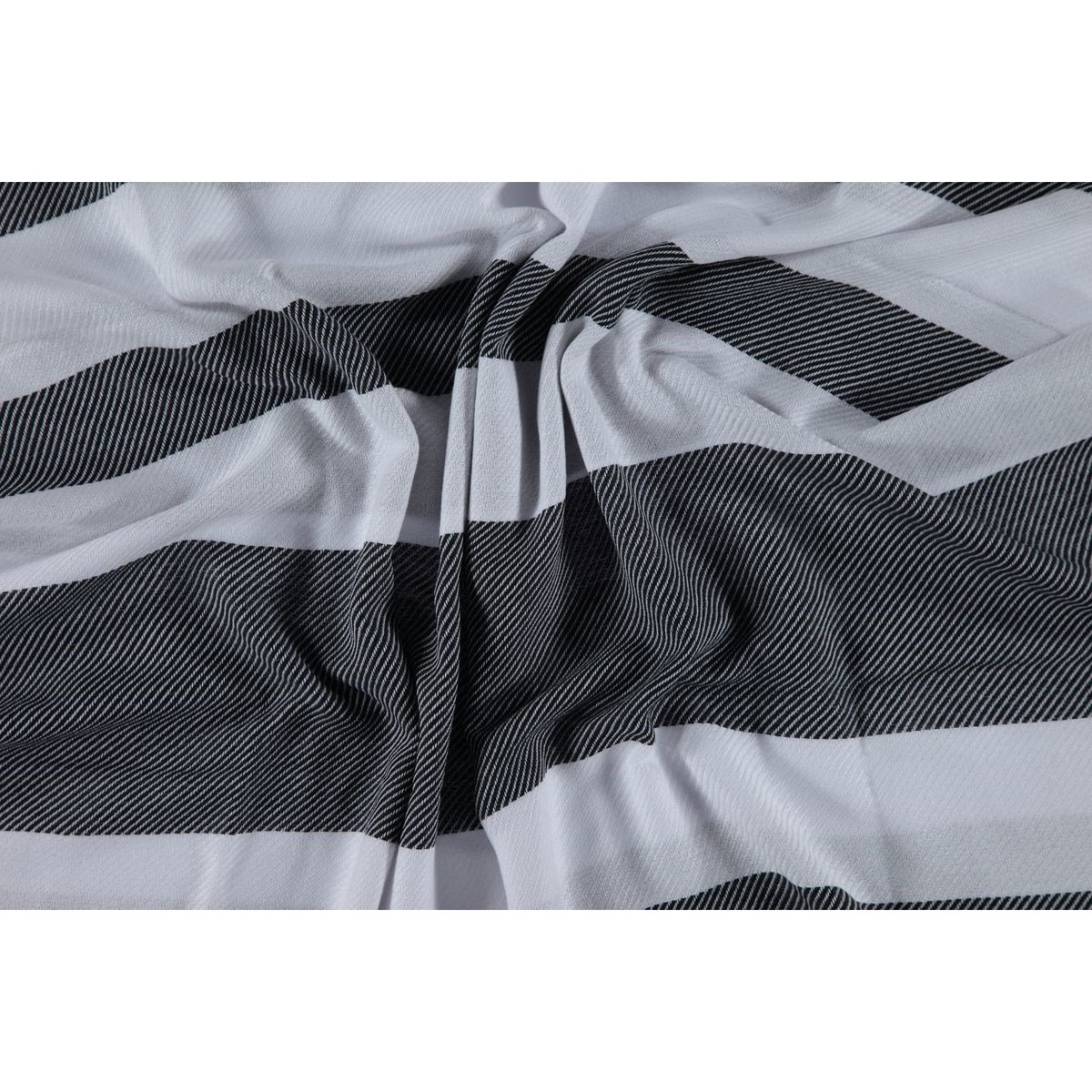 Soho Peshtemal White - Black