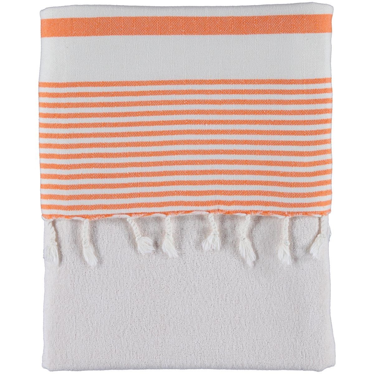 Nature Peshtemal with Towel Orange